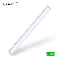 [DBF]Wireless 27 LED PIR Body Motion Sensor Activated Wall Night Light Battery Operated Step for Cabinet/Wardrobe