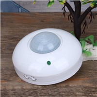 New Solar Power Controller 30A Motion Sensor Lamp Switch Detector Inductor LED Night Light 360 Degree White