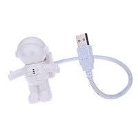 Portable Creative Astronaut LED USB Light Adjustable Tube for Laptop PC Notebook Power Bank Convenient for Reading