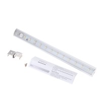 Hot Sale LED Under Cabinet Light PIR Motion Sensor Lamp Kitchen Wardrobe Cupboard Closet 30cm (Warm White)