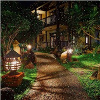 Outdoor Garden showers Waterproof IP65 Christmas Laser Lights Stars Xmas Projector Red Green Static Twinkle With RF Remote