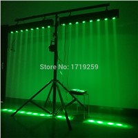 Flight Case with 4pcs/lot  LED Bar Beam Moving Head Light RGBW 8x12W Perfect for Mobile DJ, Party, nightclub Fast Shipping