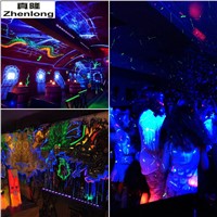 36W UV Led Stage Light Black Light Par Light Ultraviolet Led Spotligh Lamp With DMX512 for Disco DJ Club Show Party Decoration