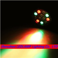 2017 Best Selling Portable Mini AC 90 - 240V 12W Stage Par Lamp 8CH 12 LEDs RGB RGBW Color Mixing Stage Lighting Effect Light