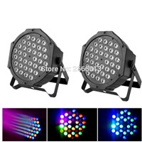 2pcs/lot Niugul Professional 36X3W RGB PAR LED DMX Stage Lighting Effect DMX512 Master-Slave Led Flat for DJ Disco Party KTV BAR
