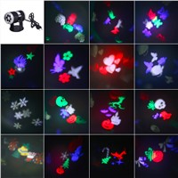 Economical Style Home Party Club Christmas Decorative Light Bulb Novelty Design Coloful LED Pattern Projection Lamp Bulb