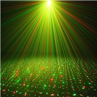 New Mini Red Green Laser LED Lights Portable USB To 3.5mm Plug Adapter Line DJ Home Party Bars Xmas Show Stage Lighting - O101-B