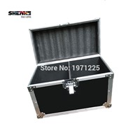 New Empty Flight Case for 2PCS 90 W LED Spot Moving Head Light / USA Luminums 90 W LED DJ Spot Light