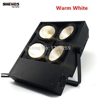 2 pcs/lot 4x100W blinder light 4eye COB LED Wash Light  High power DMX Stage Free &amp; Fast Shipping