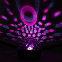 10 - 25W 6 LEDs RGB Premium Sound Control Stage Light RGB LED Magic Crystal Ball Lamp Disco Light Laser Wedding Party Lamp