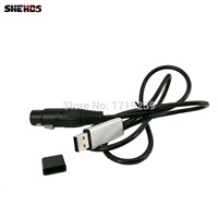 Fast Shipping USB to DMX Lnterface Adapter LED DMX512 Computer PC Stage Lighting Controller Dimmer