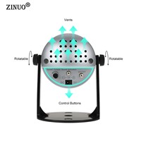 ZINUO Christmas Laser Projector Sound Activated Moving Dynamic Snowflake/Tree/Bell Pattern Decoration Lamp Laser Christmas Light