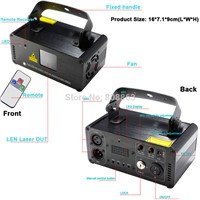 New 400mw RGB Laser Lines Beam Scans Remote DMX DJ Dance Bar Coffee Xmas Home Party Disco Effect Lighting Light System Show D77