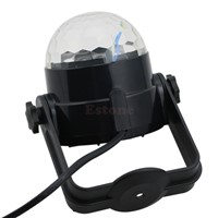 F85   Details about  3W RGB CRYSTAL MAGIC BALL ROTATING LED STAGE LIGHT CLUB DJ DISCO PARTY US