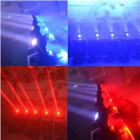 100W Rotating Moving Head Light 4 in 1 Stage Spot Lights LED RGBW Lighting Strobe Xmas Party KTV DJ Show Decoration Lighting