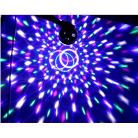 9 Colors RGB Crystal Magic Ball Led Stage Lamp 7 Sound Control Modes DMX512 27W Stage Lighting Disco Laser Light Party Light LCD