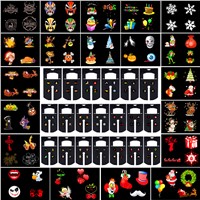 20 Pattern 12W Mery Christmas Lights Outdoor LED Snowflake Projector Light Lawn Lamp IP65 Waterproof Lasers Halloween Decoration