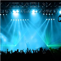 Stage Lighting Effect Remote 50mw Green Beam Laser Projector Professional  DMX 512 Scanner DJ Disco Party Show Beam Lights
