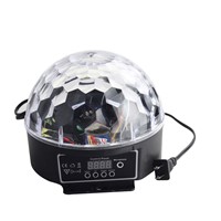 BestFire RGB DMX512 Digital Crystal Magic Ball Stage Light Projector Effect LED Light KTV mini lase