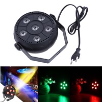 LED Stage Lights Mini Portable 6 RGBW LED Sound Control PAR Stage DMX Stage Lighting Effect Master-Slave Bar KTV Wedding Light