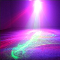New Disco Dance Lumiere RGB LED Party Atmosphere Lights Red Green Sky Aurora Water Wave Effect Laser Light With Remote