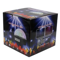 27W US EU Plug Stage Lighting Effect Light LED Crystal Magic Ball Bulb for Party Disco DJ Bar Lighting Show RGB Atmosphere Lamp