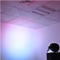 ZjRight 86 LED DMX Sound Control RGB Spotlight lights Disco club ktv Light mini laser stage round Projector Dyeing soft Lighting