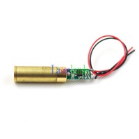 12*34mm 532nm Green Laser 5mW-10mW Line and Cross Shape Module Diode Lazer APC Circuit 3.0-3.7VDC Many Angels for Option