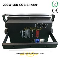 Litewinsune Linkable Blinder LED COB 200W Stage Studio Fashio Show Lighting DMX512 Console