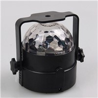 IR Remote RGB LED Crystal Magic Rotating Ball Stage Light Colorful ktv DJ light disco light Party Effect Light EU/US/UK plug