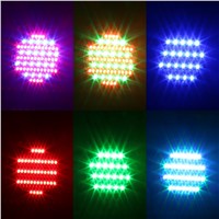 Portable 86 RGB LED Stage Lights Par Party Show DMX-512 Lighting effect Disco Spotlight Projector for Wedding Party Bar Club DJ
