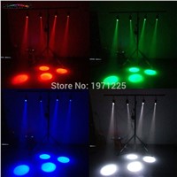 The Lastest 10W Spotlight LED RGBW 4in1 led pin spot Beam lights for Mirror Ball For Disco DJ Party Event Live Show
