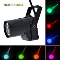 Mini Portable 5W Single Color LED Pinspot Light Strong Spotlights Beam Landscape Lamp DJ Party Show Stage Lighting LE-M01