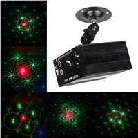 Full Color KTV Disco DJ Party Show Stage LED Laser Projector Light Red Green Blue with Remote Control Switch #LO