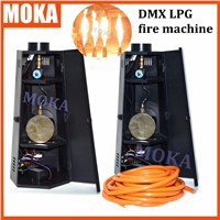 2Pcs/Lot Stage LPG Flame Machine DMX Fire Machine Flame Projector Spray Flame For Stage Effect