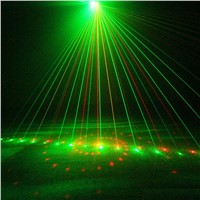 RGB LED DJ Disco Light Red Green Laser Show Projectors 20 Patterns Water Wave Effect Sound Activated Mesa De Som Professional