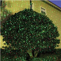 Outdoor Waterproof LED Stage Light Garden Tree Moving Laser Projector Christmas Party Home Decoration Effect Lamp