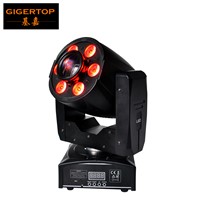 TIPTOP New Design 1x30W Led Spot+6x8W Wash Led Moving Head Light Mini Size 95W Gobo Washer 2in1 DMX512 Control 4/8CH Manual Zoom