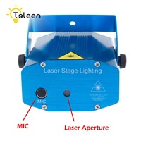 Cheap with power supply and tripod dj laser effects  220V 110V disco light christmas decorations for home dmx Stage Laser Light