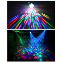 Colorful LED Stage Light E27 3W Auto Rotating RGB LED Bulb Stage Light Party Lamp Disco Ball Party Light