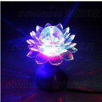 3W LED B22 E27/E26 base RGB Crystal stage Light LED flower Bulb Christmas Rotate for Party show Disco Bar home dance Decoration