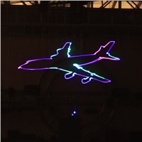 AUCD RGB 500mW Laser SD Card Program Source 23 CH DMX Animation Projector Stage Lighting PRO DJ Show Scanner Light H500RGB