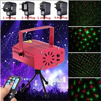 R&amp;amp;amp;G Auto / Voice Xmas DJ Disco LED Laser Stage Light Projector with Remote Controller