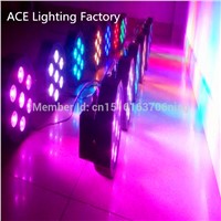 Full RGB Color Mixing LED Flat Par Can - 7X9W 3IN1 - Red, Green and Blue color mixing - Wireless Remote -...