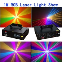 High Power 1000mw RGB Dmx  Laser Moving Head Lights Wholesale