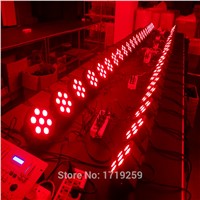 10/lot Wireless Remote Control  LED  Par RGBW 7x12W High Power RGBW Par Light With DMX Master Slave Led DJ Equipments Controller