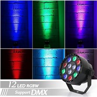 1 PC Professional LED Stage Lights  15W DMX-512 RGB LED Stage PAR12 Light Lighting Strobe Party Disco DJ  KTV  Show P20