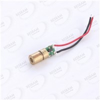 Mini 650nm Red Laser Diode Module Plastic Lens Round Dot 6mm x16.5mm
