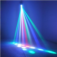 Aimbinet Magic RGBW Pattern Change 64 LED RGBW 10 Watt Moon Flower Stage Light Projector for DJ Party Wedding Events Club effect