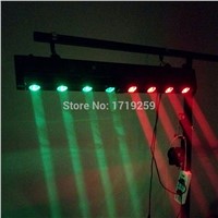 LED Bar Beam Moving Head Light RGBW 4x12W+4x12W Perfect for Mobile DJ, Party, nightclub SHEHDS Stage Lighting